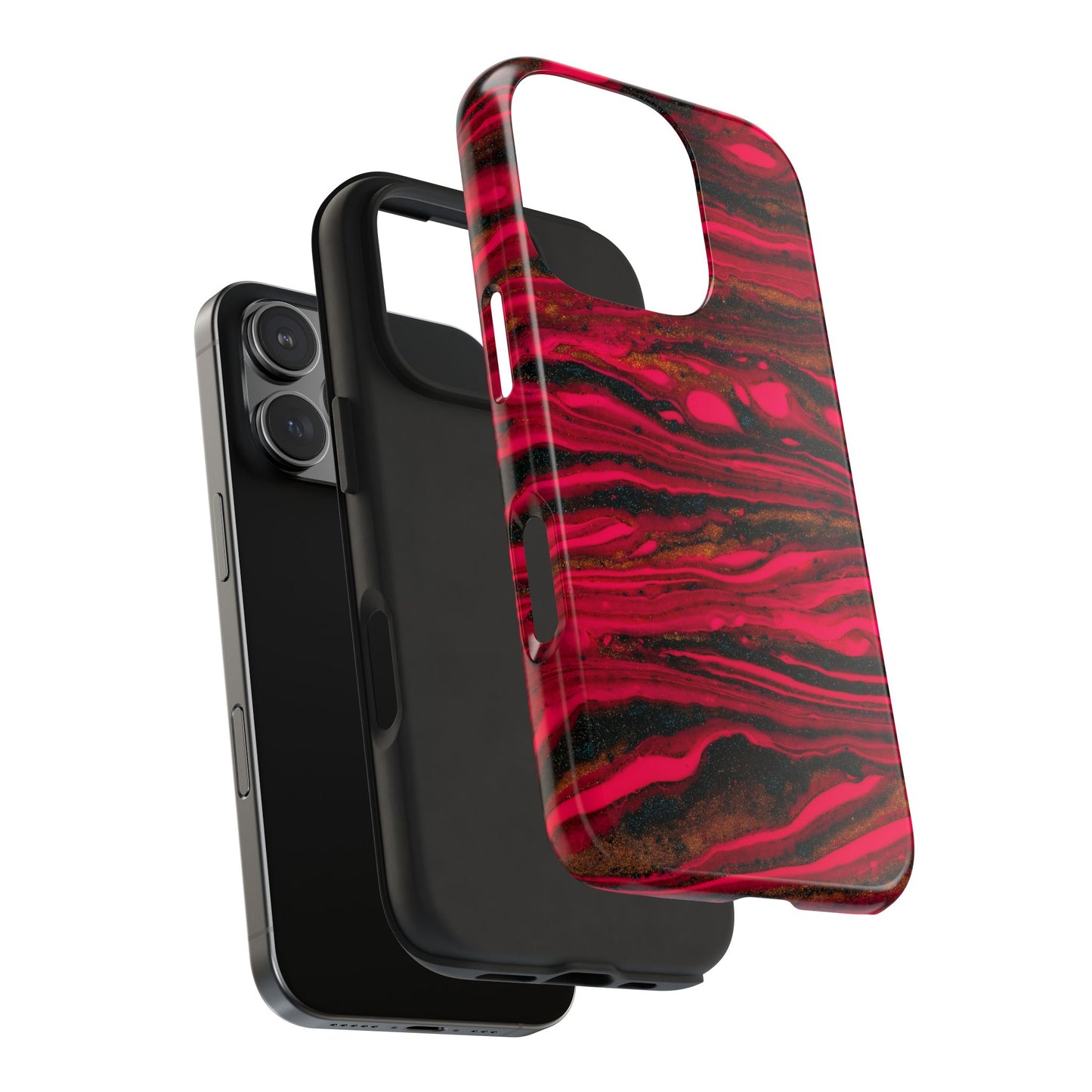Étui de téléphone élégant en marbre