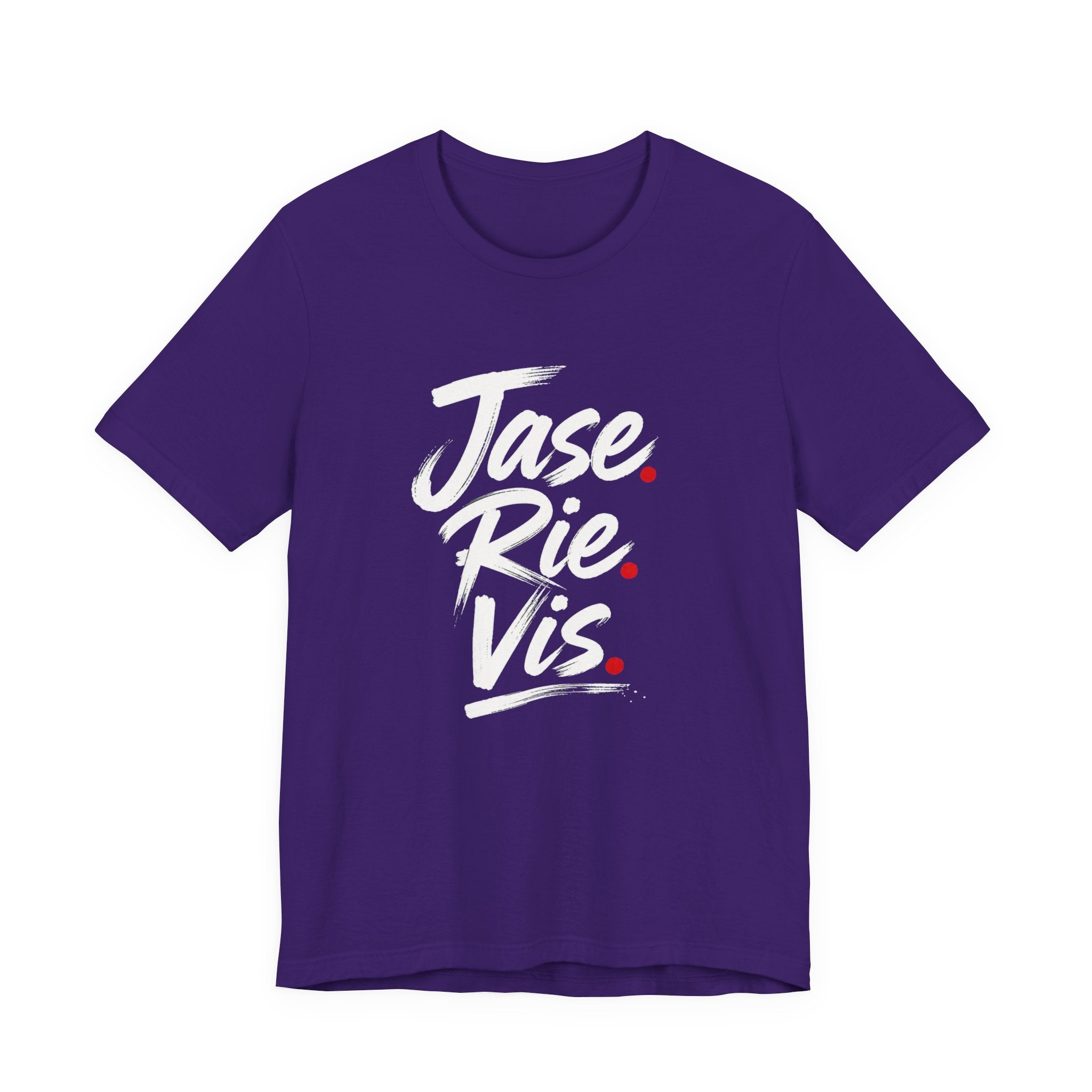 T-shirt Jase Rie Vis – Typographie manuscrite audacieuse