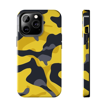 Coque de téléphone Militaire Jaune & Noir