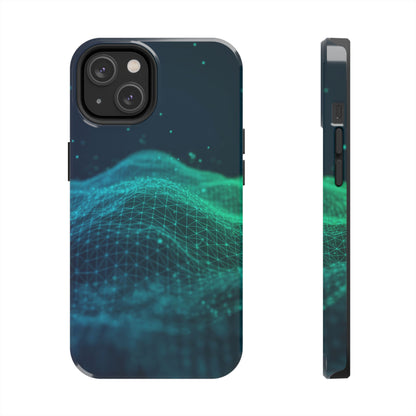 Coque de téléphone - Design vague numérique