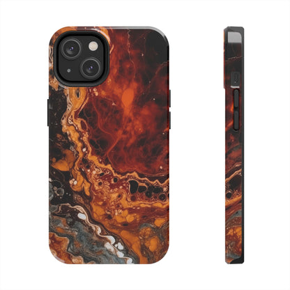 Coques de téléphone - Design couleur rouille