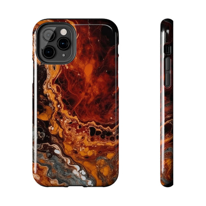 Coques de téléphone - Design couleur rouille