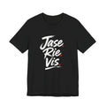 T-shirt Jase Rie Vis – Typographie manuscrite audacieuse