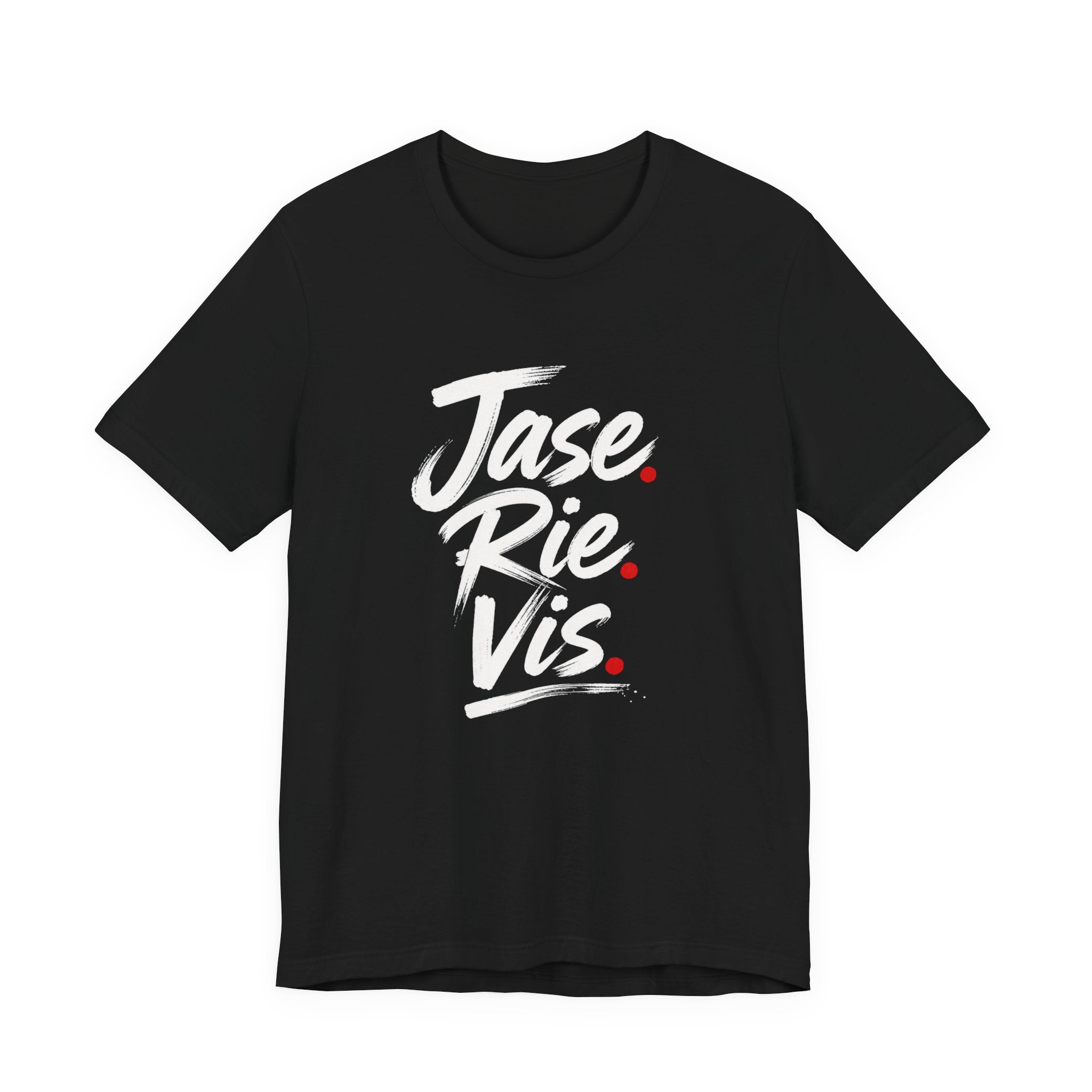 T-shirt Jase Rie Vis – Typographie manuscrite audacieuse