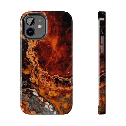 Coques de téléphone - Design couleur rouille