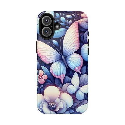 Coque de téléphone - Papillon bleu