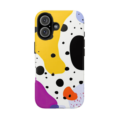 Coque de téléphone abstraite colorée