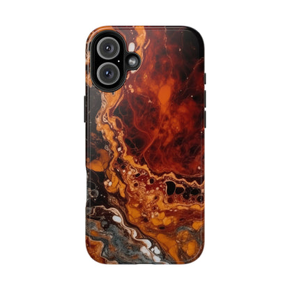 Coques de téléphone - Design couleur rouille