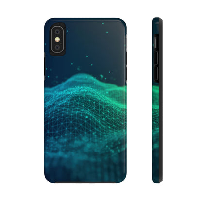 Coque de téléphone - Design vague numérique
