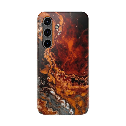 Coques de téléphone - Design couleur rouille