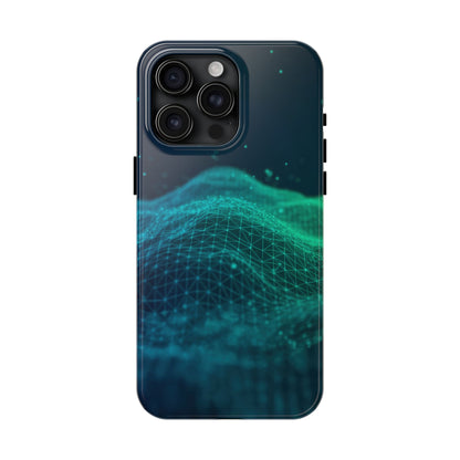 Coque de téléphone - Design vague numérique