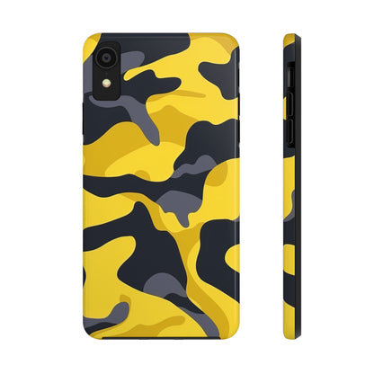 Coque de téléphone Militaire Jaune & Noir