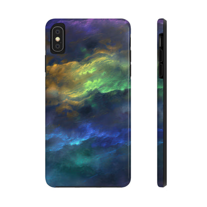 Coque de téléphone - Motif nuages colorés