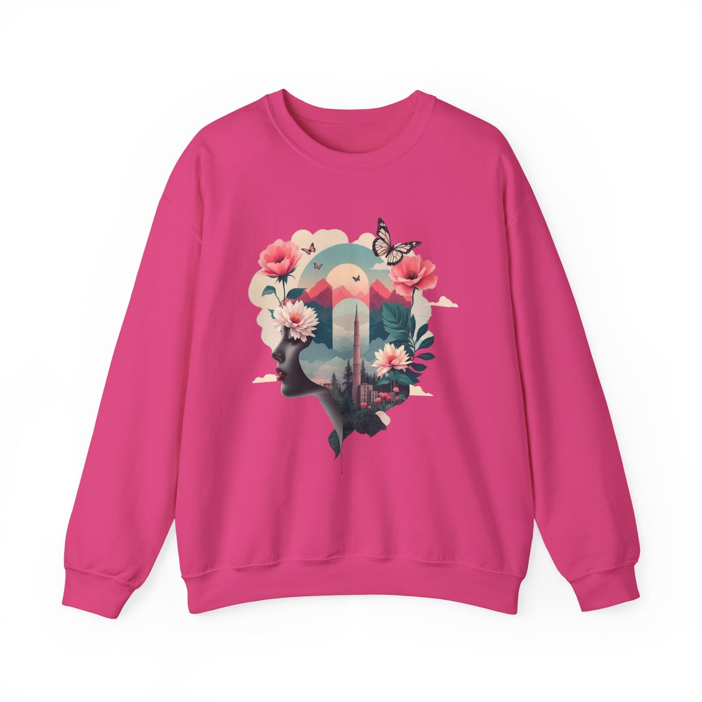 Floral Mindscape Sweatshirt