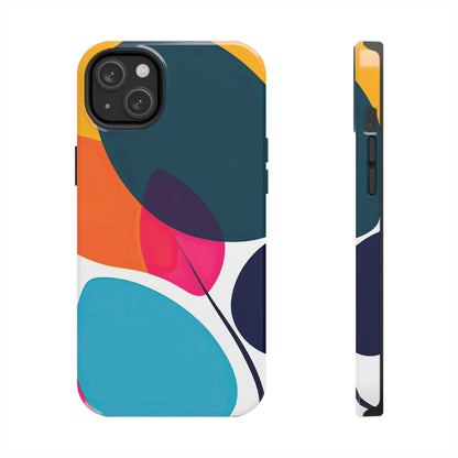 Coques de téléphone - Motif feuilles colorées