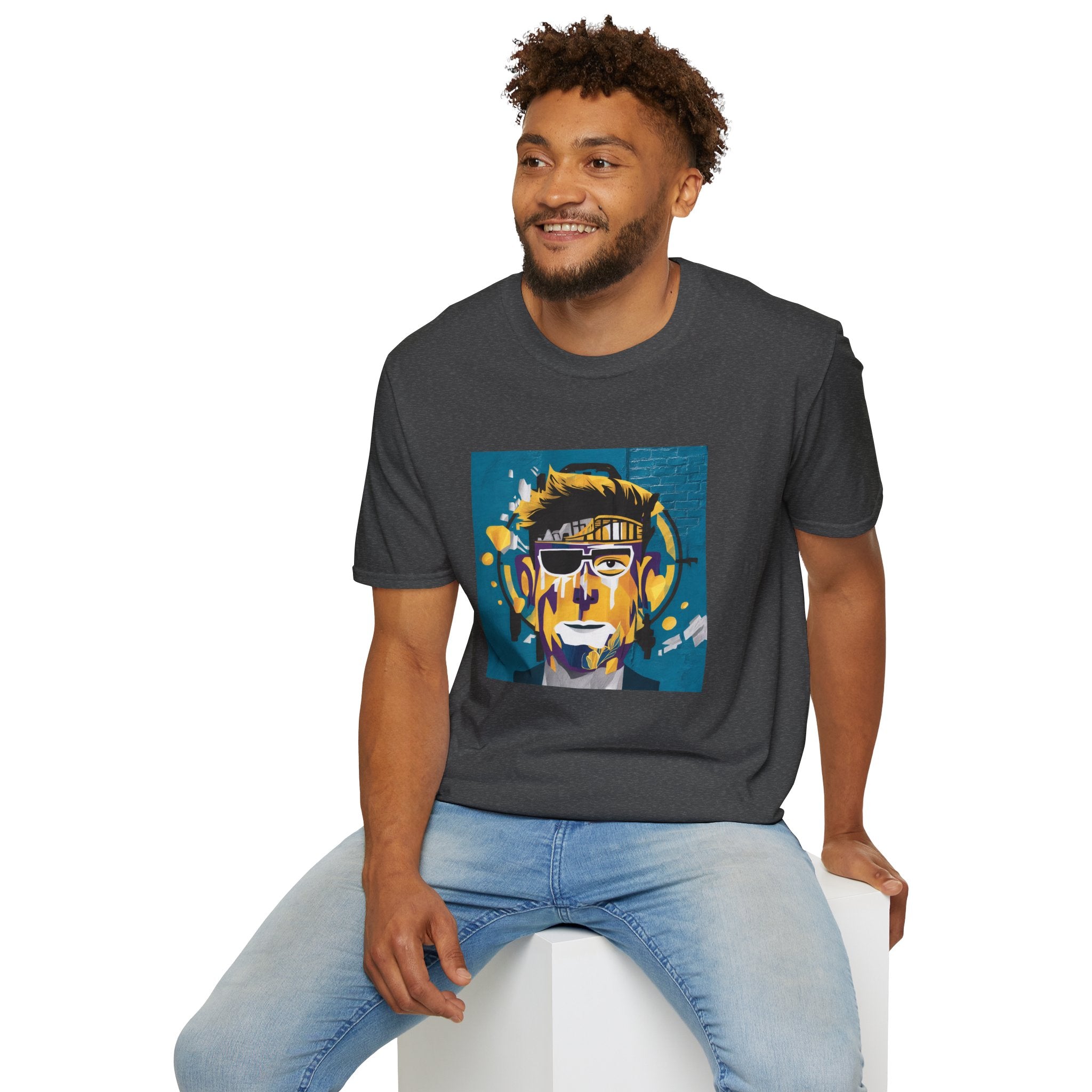 Abstract painting t-shirt