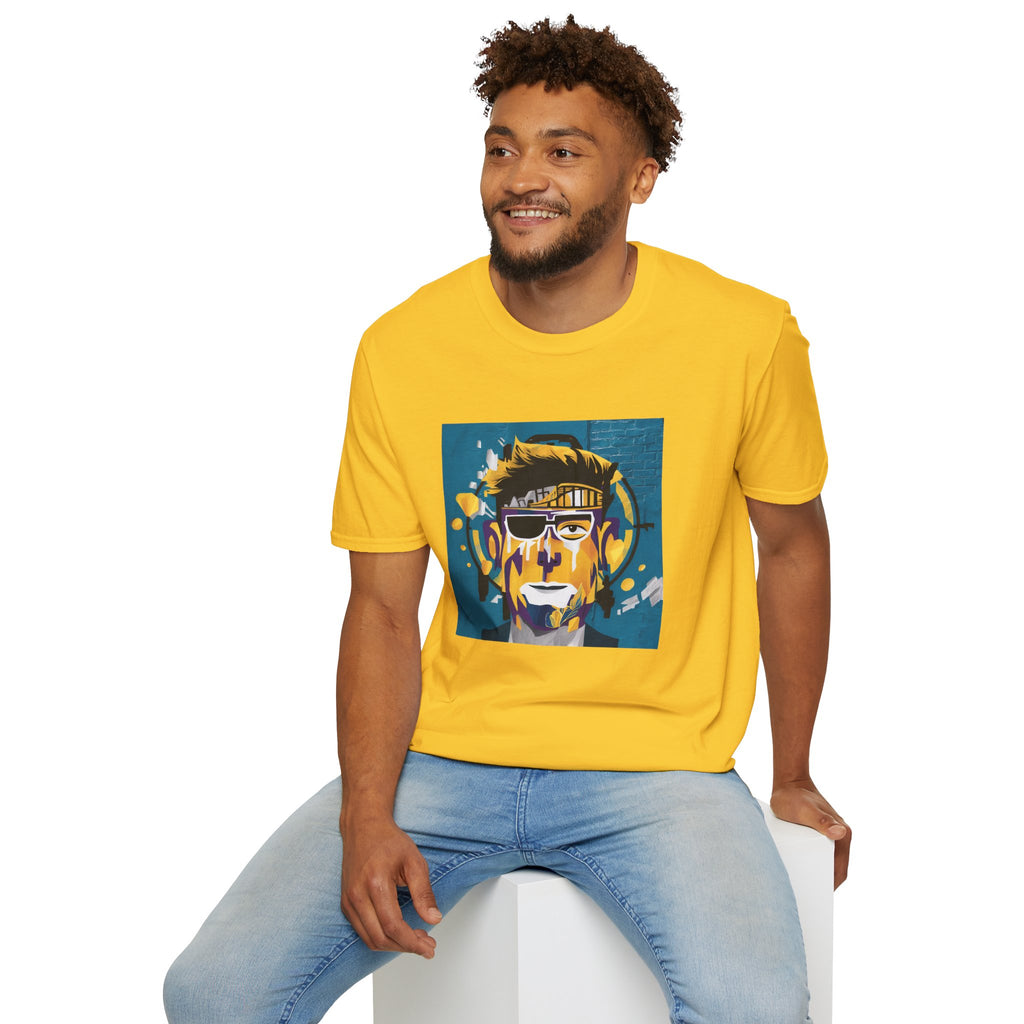 Abstract painting t-shirt
