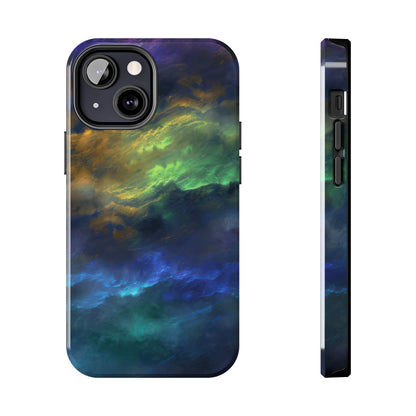 Coque de téléphone - Motif nuages colorés