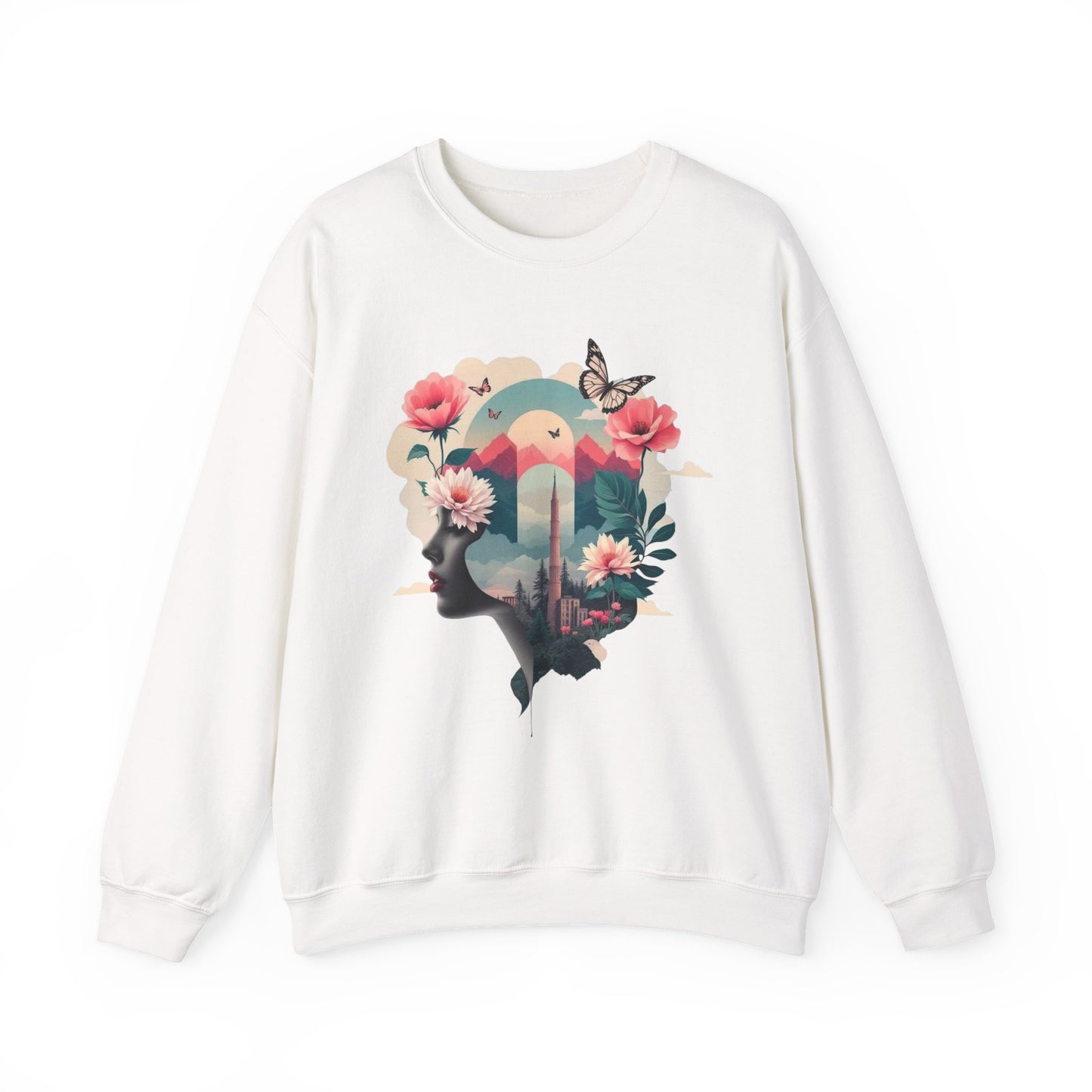 Floral Mindscape Sweatshirt