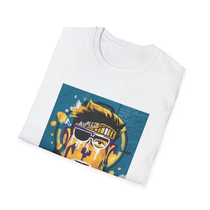 T-shirt peinture abstraite