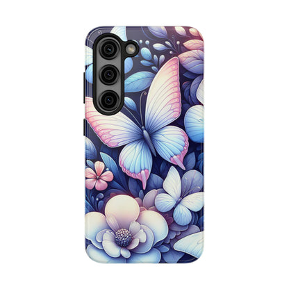 Coque de téléphone - Papillon bleu