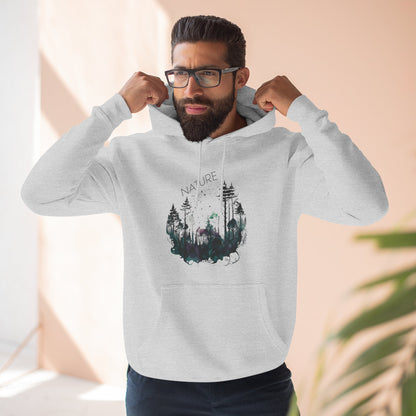 Sweat à capuche polaire Nature