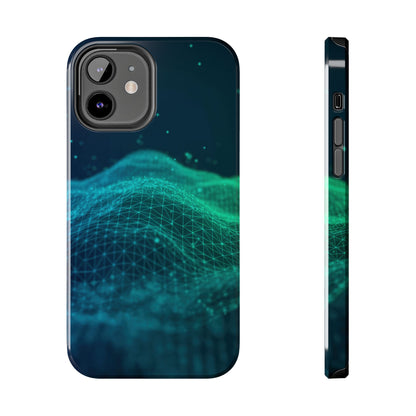 Coque de téléphone - Design vague numérique