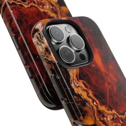 Coques de téléphone - Design couleur rouille