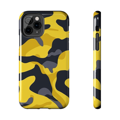 Coque de téléphone Militaire Jaune & Noir