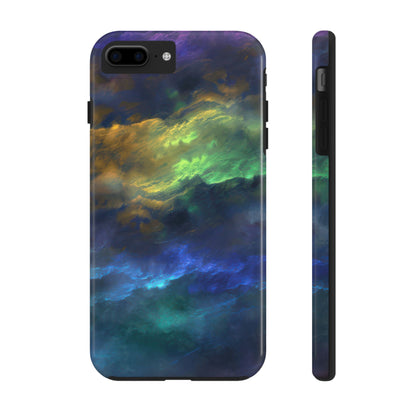 Coque de téléphone - Motif nuages colorés