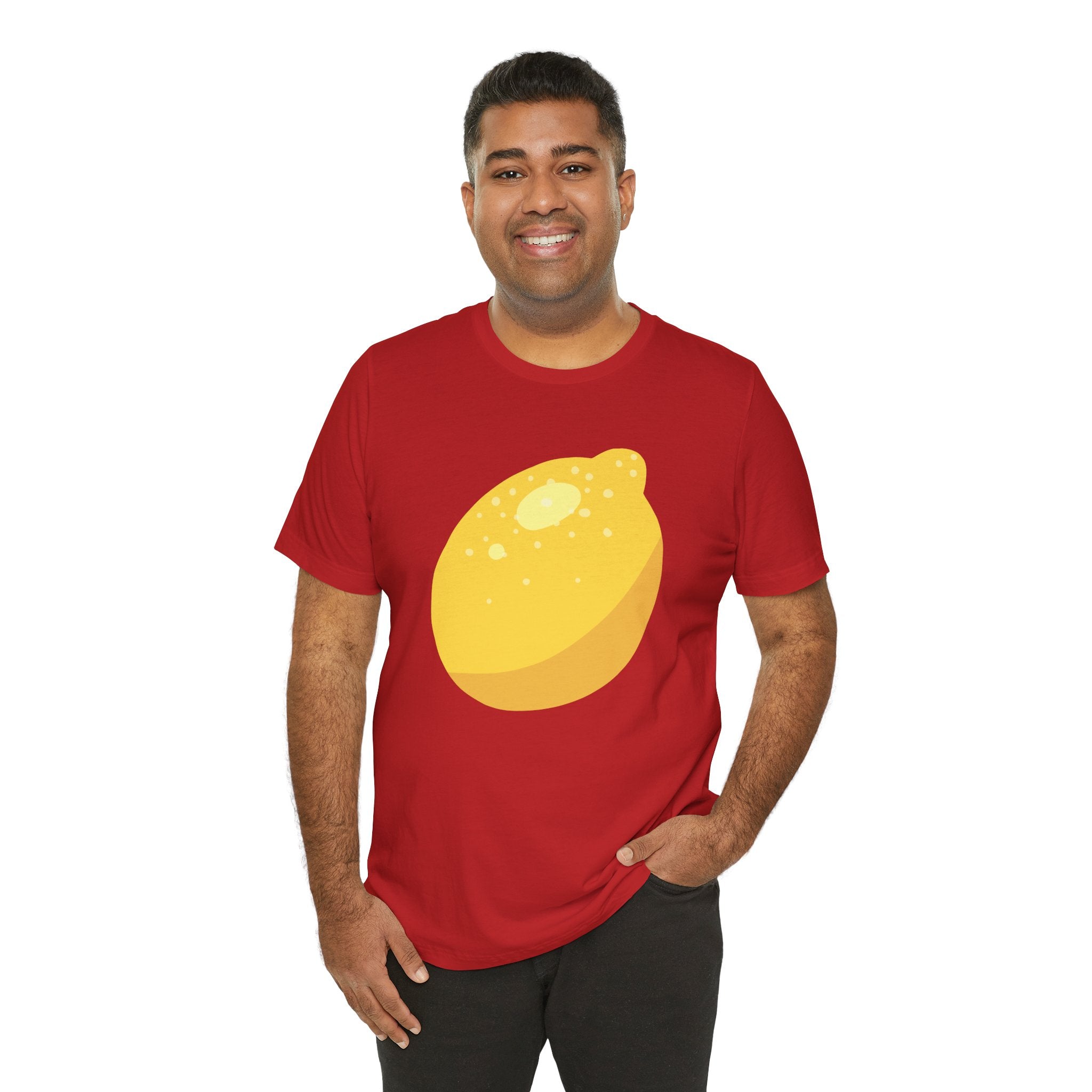Stylized Lemon T-Shirt – Fruity and Bright Design