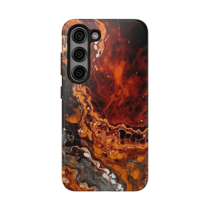 Coques de téléphone - Design couleur rouille