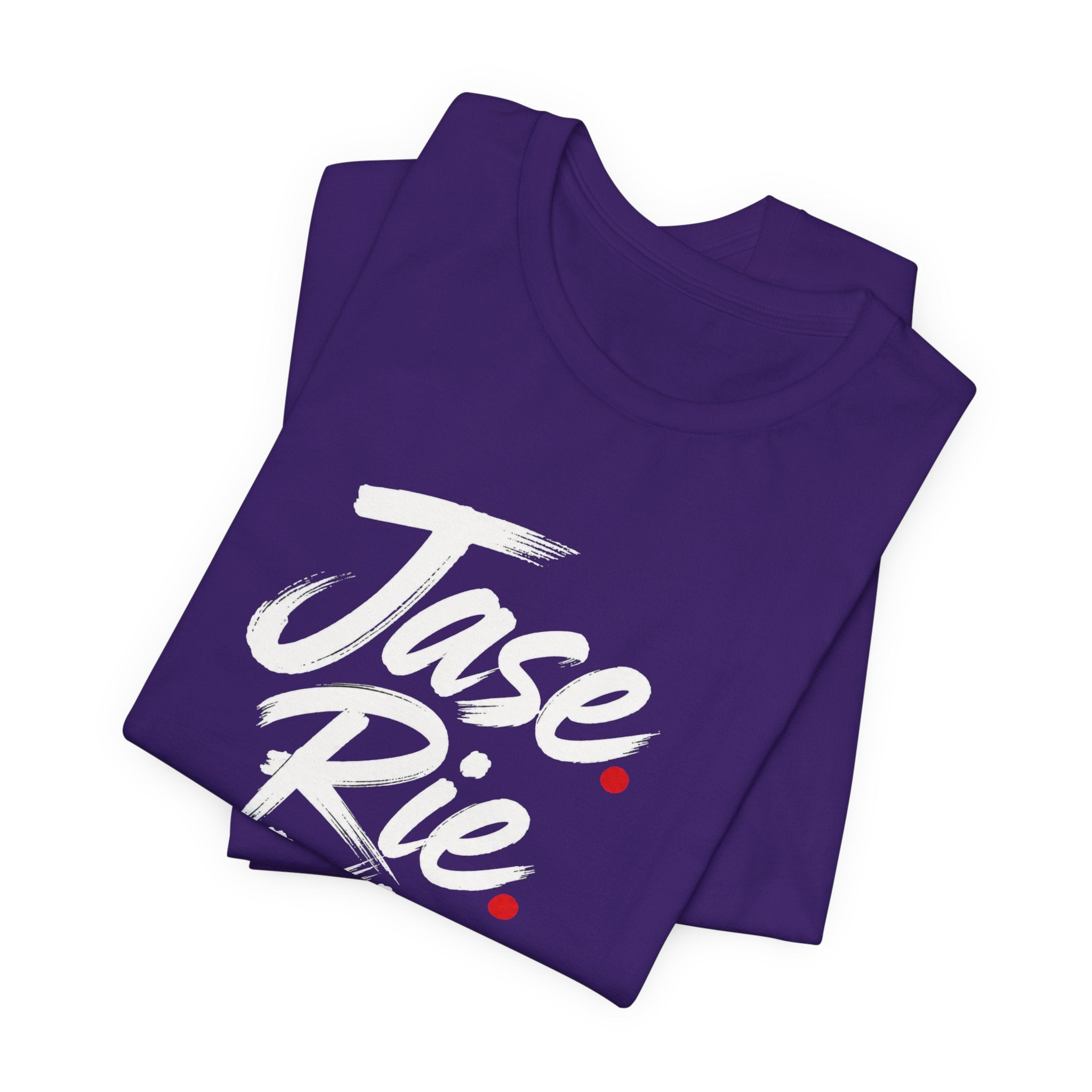 T-shirt Jase Rie Vis – Typographie manuscrite audacieuse