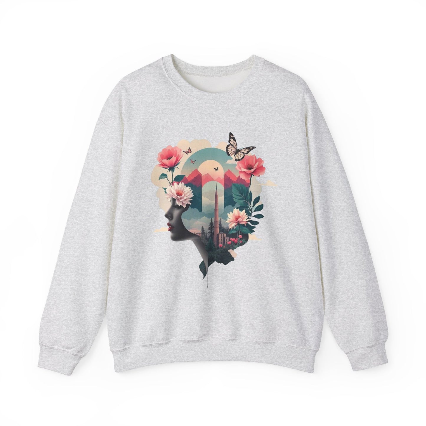 Floral Mindscape Sweatshirt
