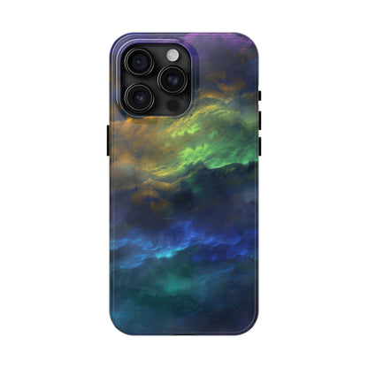 Coque de téléphone - Motif nuages colorés