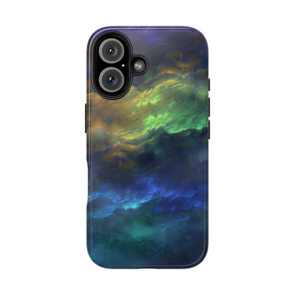 Coque de téléphone - Motif nuages colorés