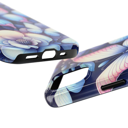 Coque de téléphone - Papillon bleu