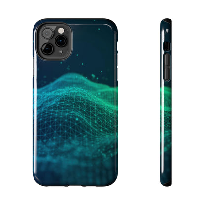 Coque de téléphone - Design vague numérique