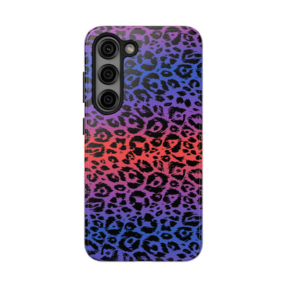 Coque de téléphone à imprimé léopard