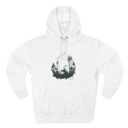 Sweat à capuche polaire Nature