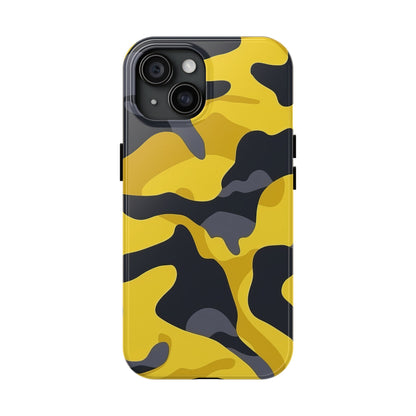 Coque de téléphone Militaire Jaune & Noir