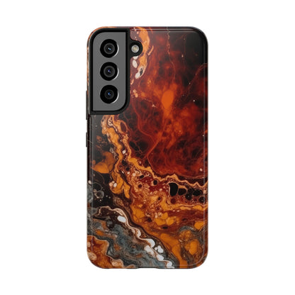 Coques de téléphone - Design couleur rouille