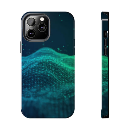 Coque de téléphone - Design vague numérique
