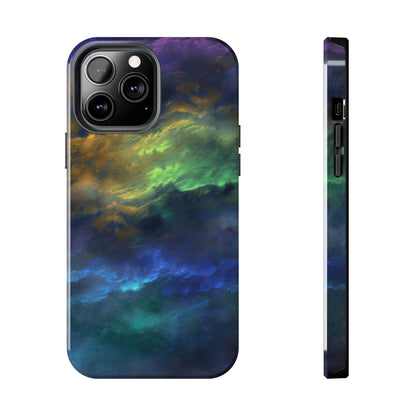 Coque de téléphone - Motif nuages colorés