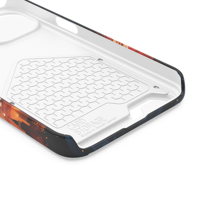 Coque de téléphone- Feux d'artifice city