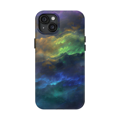 Coque de téléphone - Motif nuages colorés