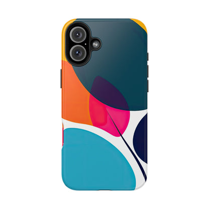 Coques de téléphone - Motif feuilles colorées