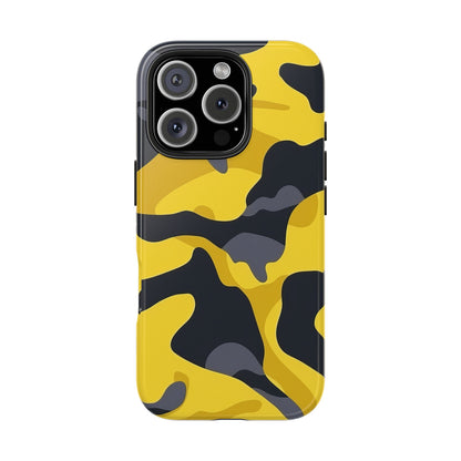 Coque de téléphone Militaire Jaune & Noir