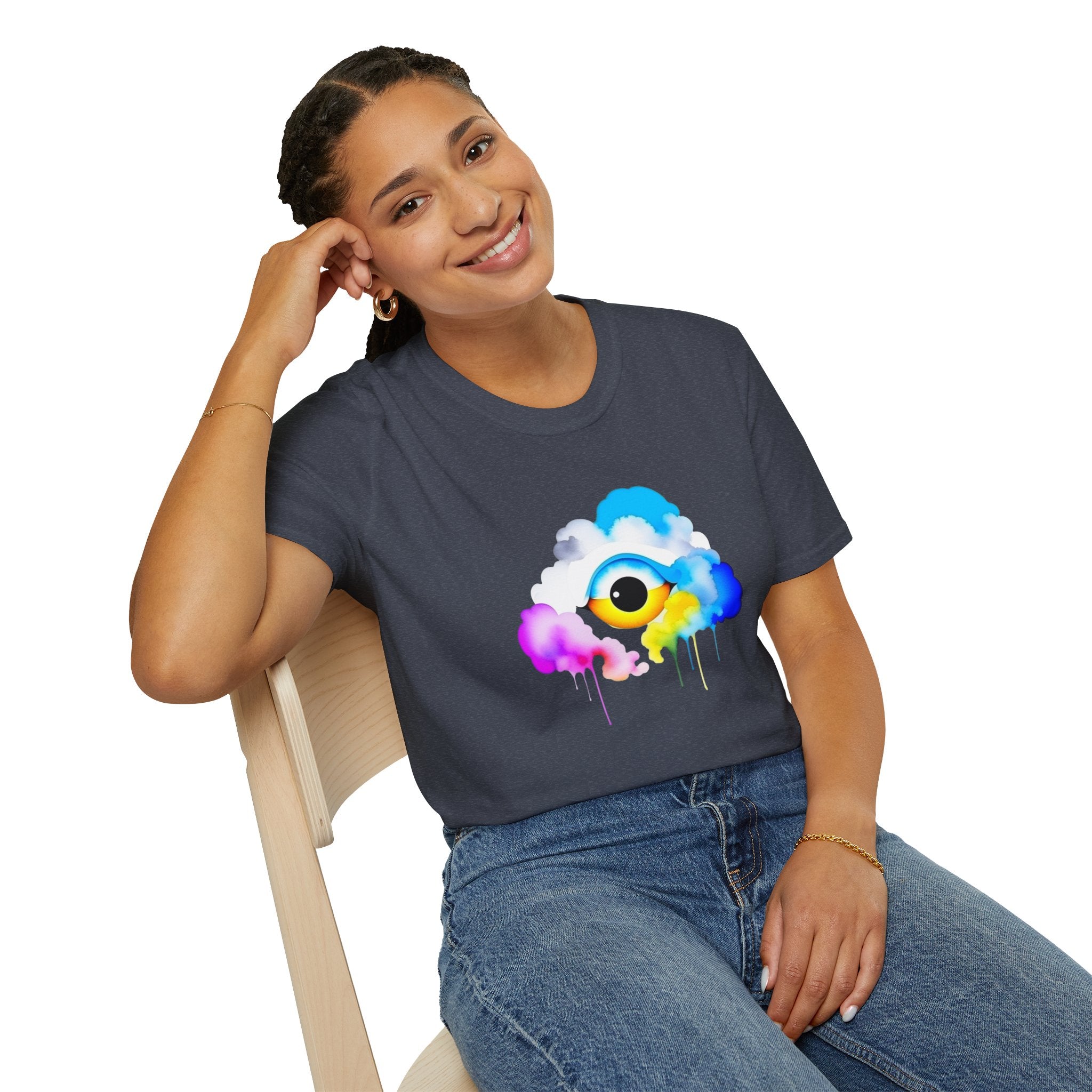 Spiritual Awakening T-shirt – Colorful Mystic Eye