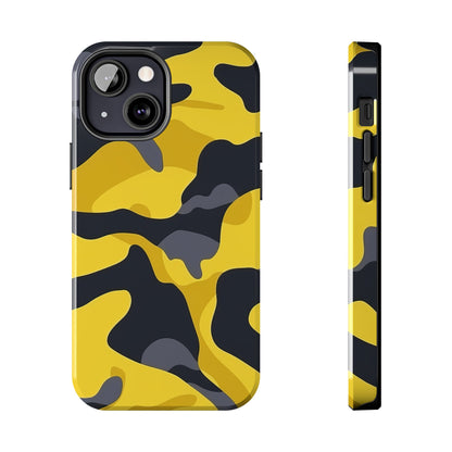 Coque de téléphone Militaire Jaune & Noir